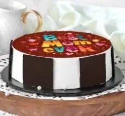 BEST MOM Mother's Day Cake - Image 3