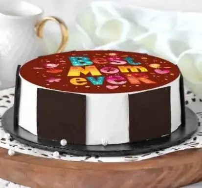 BEST MOM Mother's Day Cake - Image 3