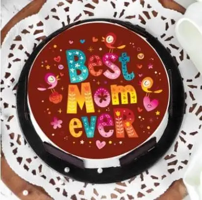 BEST MOM Mother's Day Cake - Image 2