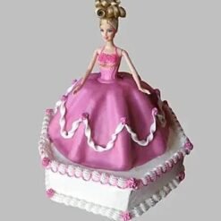 Barbie on Stage Cake