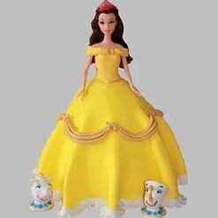 Barbie's Shiny Gown cake