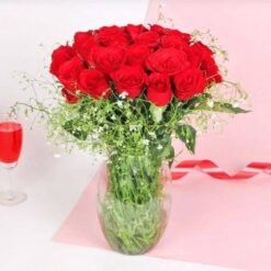 Big Red Bunch in a Vase