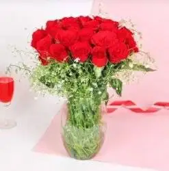 Big Red Bunch in a Vase
