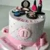 Birthday Cake Makeup Design