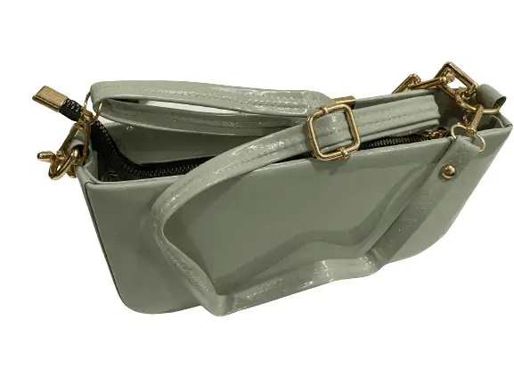 Chunky Chain Green Purse - Image 6