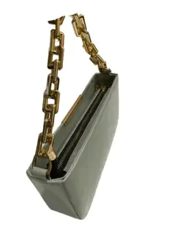 Chunky Chain Green Purse - Image 3