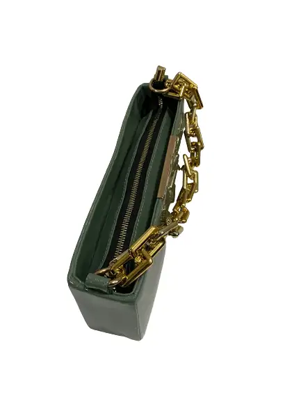 Chunky Chain Mint Green Purse - Image 7