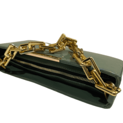 Chunky Chain Mint Green Purse3