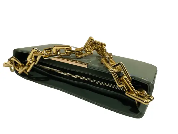 Chunky Chain Mint Green Purse - Image 6