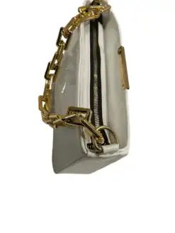 Chunky Chain White Purse - Image 2