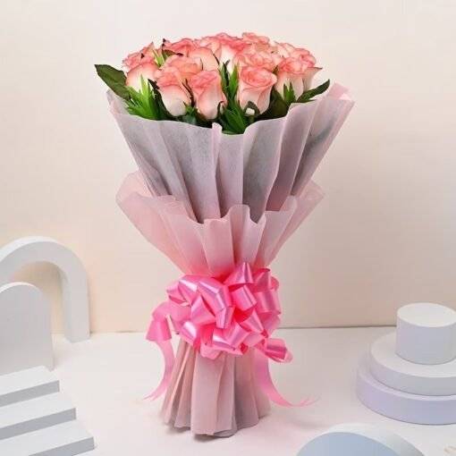 Karwa Chauth Special Rose Bouquet - Image 3