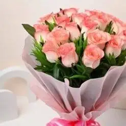 Alternative view of Karwa Chauth Special Rose Bouquet