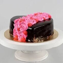 Decorated Roses on Heart2