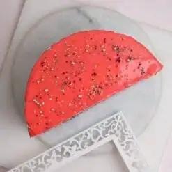Alternative view of Delicious Strawberry Half Cake
