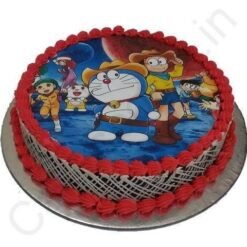 Designer Round Photo Cake