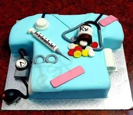 Doctor Scrub Kit Cake