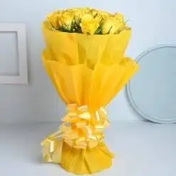 Yellow Roses Magical Bouquet - Image 3