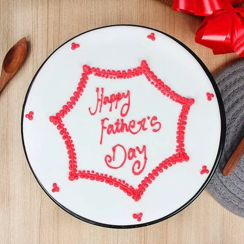 Father Day Multi flavour Fondant Cake - Image 2