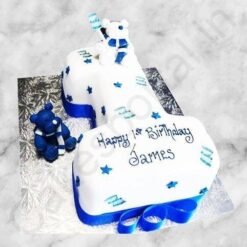 First Birthday Number Cake