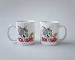 Alternative view of Friendly Tom & Jerry Mug