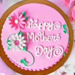 Gerbera Flower of Mothers day Cake1