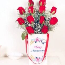 Happy Anniversary Roses Arrangement
