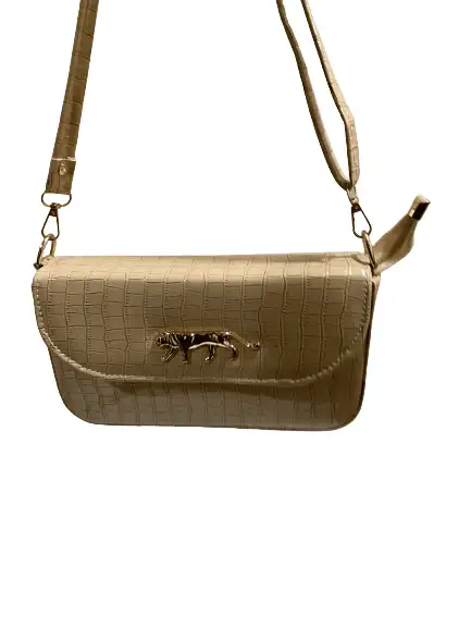 Hanging Creamy Clutch Purse - Image 2
