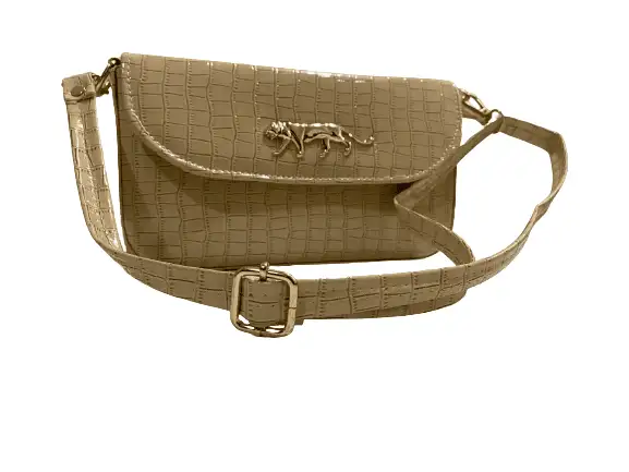 Hanging Creamy Clutch Purse