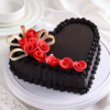 Lovely Heart Choco Cake