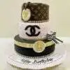 Luxury Fondant 3 Tier Cake