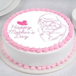 Mother's Day Bordered Photo Cake