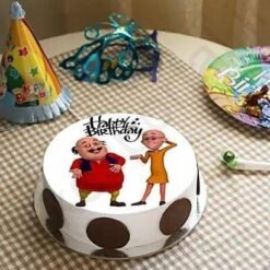 Motu Patlu Photo Cake1