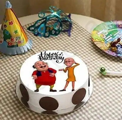 Motu Patlu Photo Cake - Image 2