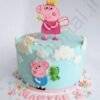 Peppa Designer Long Cake