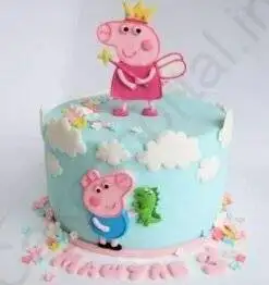 Peppa Designer Long Cake