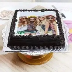 Alternative view of Customized Photo Cake