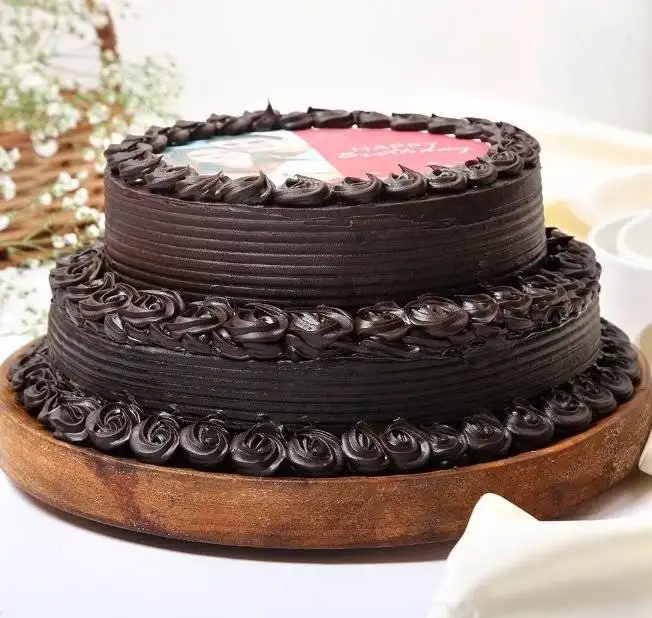Photo Printed Tier Cake - Image 3