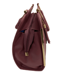 Pink coloured Hand amp Shoulder Hanging Designer Purse2