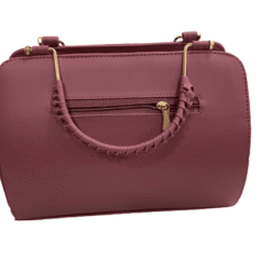 Pink coloured Hand amp Shoulder Hanging Designer Purse3