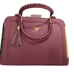Pink coloured Hand amp Shoulder Hanging Designer Purse5