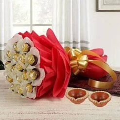 Rochers Bouquet with Diyas