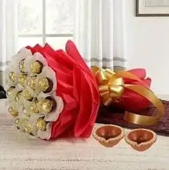 Rochers Bouquet with Diyas