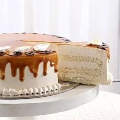 Rose Caremel Cake2
