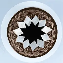 Alternative view of Choco Cake With Kaju katli