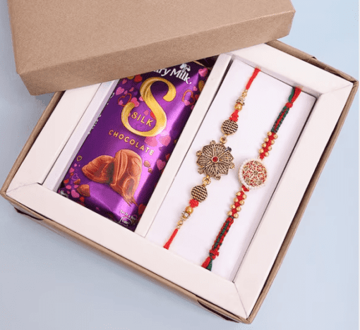 Silk Chocolate With Rakhi - Image 3