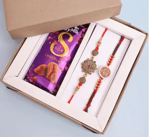 Silk Chocolate With Rakhi - Image 3