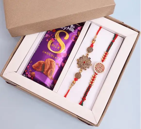 Silk Chocolate With Rakhi - Image 3