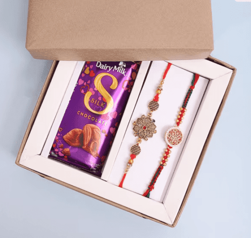 Silk Chocolate With Rakhi