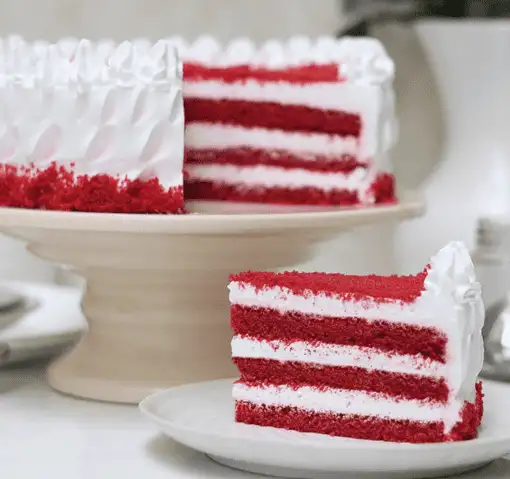 Red Velvet Janmashtami Cake - Image 3
