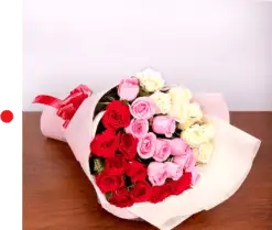 Alternative view of Karwa Chauth Mixed Roses